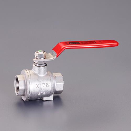 ESCO(エスコ) Rc 3/4” ボールバルブ(ステンレスセイ/フルボアガタ) EA470AG-106