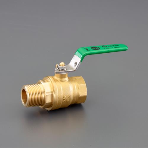 オンダ製作所 R3/4”xRc3/4” ボールバルブ(真鍮製/コンパクト) FF3-20