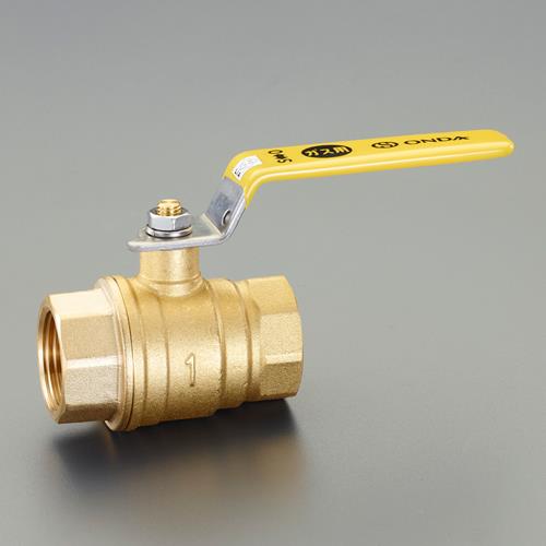 オンダ製作所 Rc 1/2” ねじボールガス栓(LPガス低圧用) G-15M