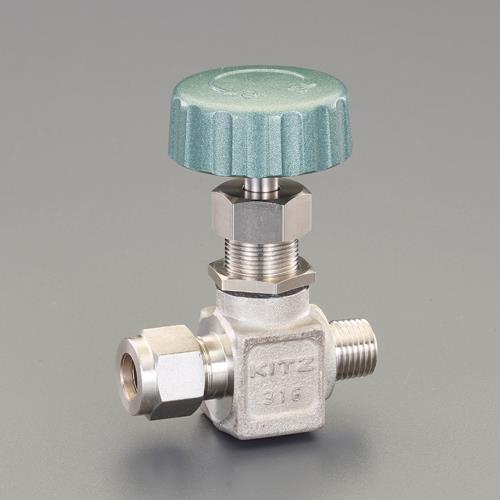 ESCO(エスコ) 3/8”xR1/4” ニードルバルブ(ステンレス製) EA470CN-502