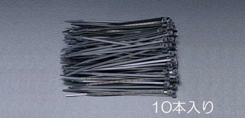 ESCO(エスコ) 450x 8.0mm 結束バンド(耐候性/10本) EA475B-45