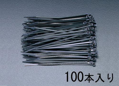 ESCO(エスコ) 550x 8.0mm 結束バンド(耐候性/100本) EA475B-550