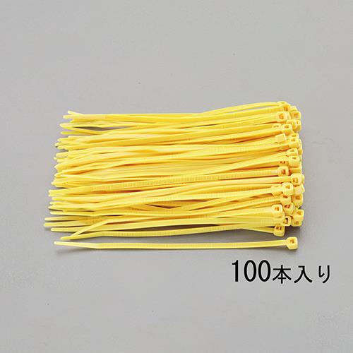 ESCO(エスコ) 250x 3.6mm 結束バンド(黄/100本) EA475E-250M