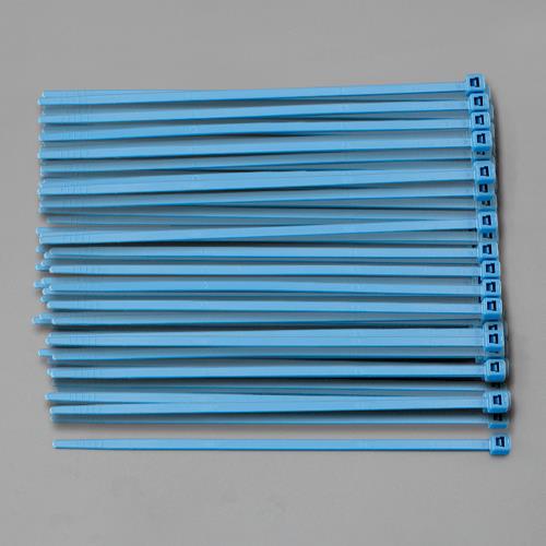 ヘラマンタイトン 301x4.8mm 結束バンド(金属・X線検出用/100本 MCTXR300-BLU