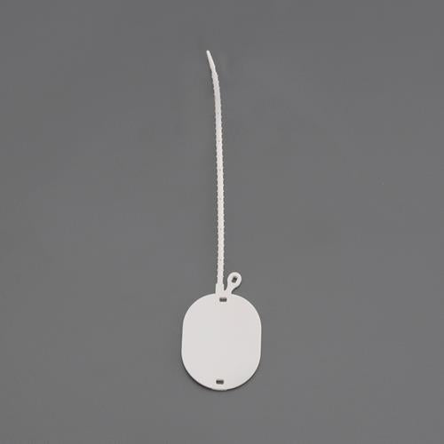 未来工業 37x55mm ワンタッチ線名札(小判形/10枚) KFY-3755W