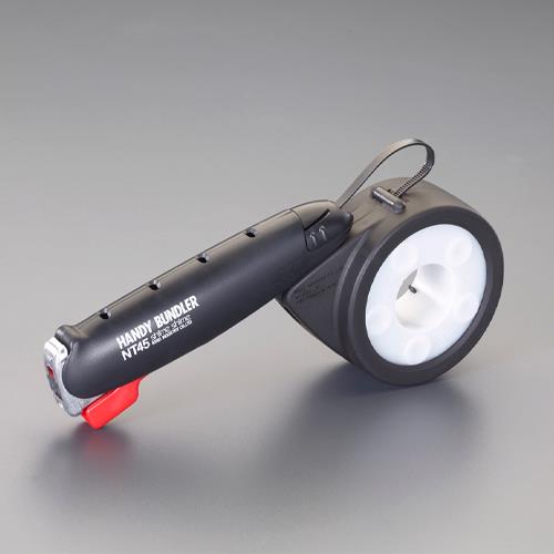 仁礼工業(NIREI) 4.5mm 結束バンドツール(黒/ベルト1巻・クリップ100コ) NT45CKB-15