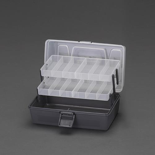 明邦化学工業(MEIHO) 305x190x140mm 工具箱(2段皿付) EA505-4