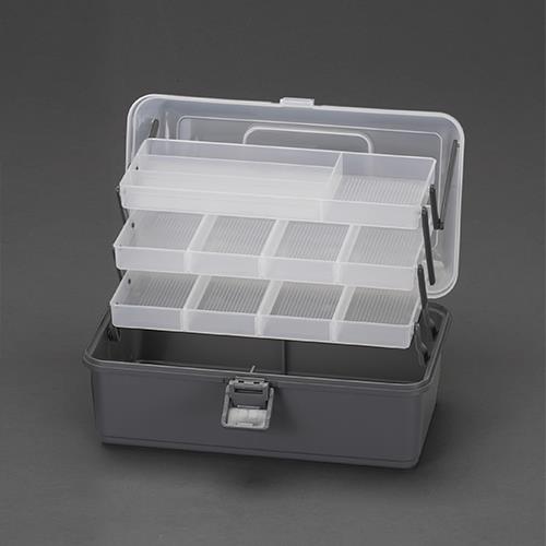 明邦化学工業(MEIHO) 368x225x200mm 工具箱(3段皿付) EA505-5A