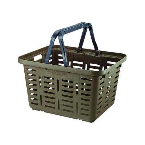 ESCO(エスコ) 465x385x280mm/27L バスケット(茶/4個) EA505AS-3A