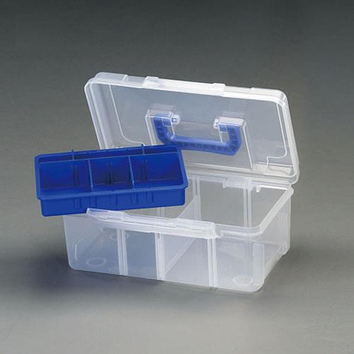 明邦化学工業(MEIHO) 297x180x126mm 工具箱(中皿付/青) EA505MC-1