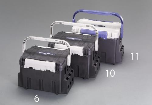 明邦化学工業(MEIHO) 440x293x293mm 収納ケース(ブラック) EA505MD-6