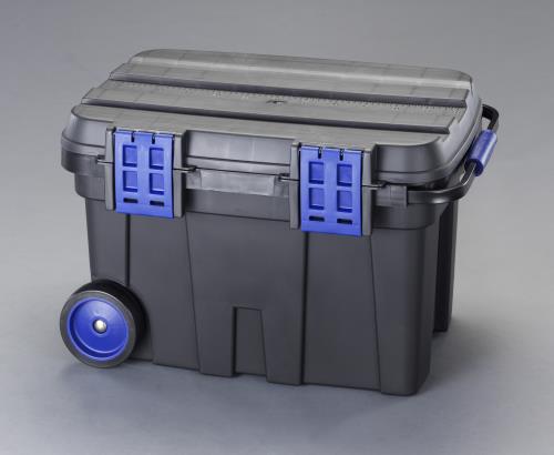 ESCO(エスコ) 675x416x472mm 収納ケース(キャスター付) EA505RA-75