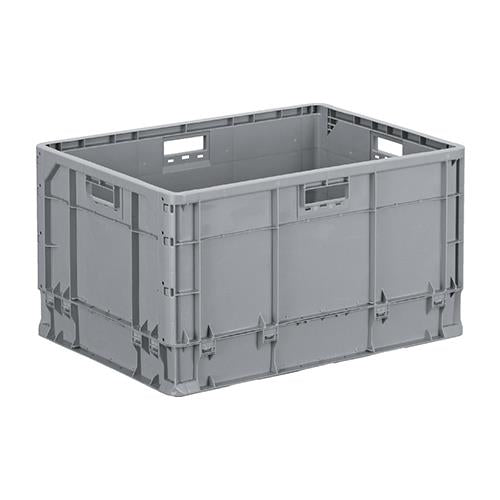 ESCO(エスコ) 670x503x380mm/109L 軽量コンテナ(ライトグレー) EA506AF-141