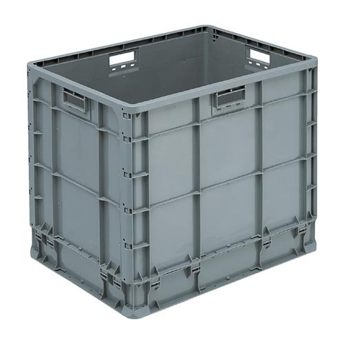 ESCO(エスコ) 670x503x565mm/164L 軽量コンテナ(ライトグレー) EA506AF-144