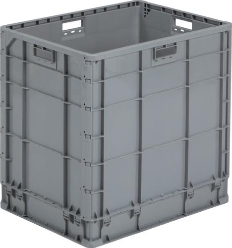 ESCO(エスコ) 670x503x658mm/191L 軽量コンテナ(ライトグレー) EA506AF-145