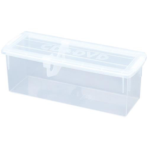 ナカバヤシ 450x172x163mm 収納ケース(クリア) CDC-101CRN
