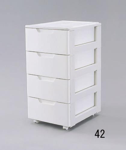 アイリスオーヤマ(IRIS OHYAMA) 440x550x 870mm 引出し式収納ケース(4段) HG-444