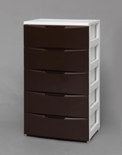 アイリスオーヤマ(IRIS OHYAMA) 550x410x 995mm 引出し式収納ケース(5段) COD-555