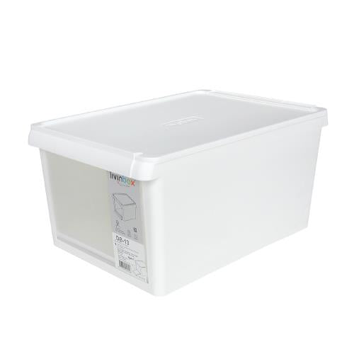 ESCO(エスコ) 371x260x186mm 収納ボックス(ホワイト) EA506LW-12