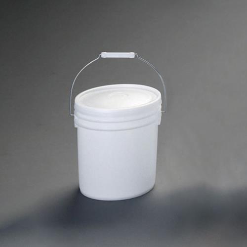 ESCO(エスコ) φ221x228mm/ 6.1 L 密閉容器(ポリエチレン製) EA508AB-6