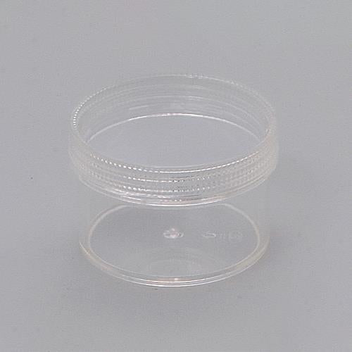 瑞穂化成工業 φ51x 38mm/ 50ml ポリ容器(クリアー/10個) 0384