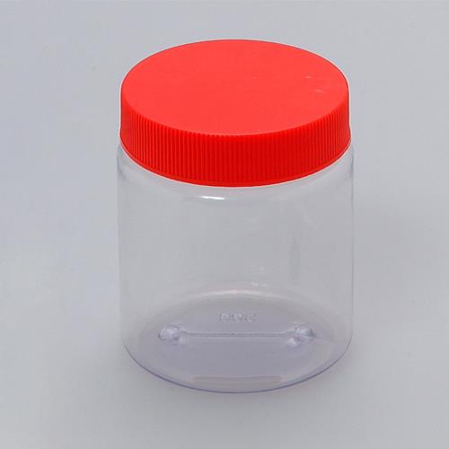 瑞穂化成工業 φ76.0x 92mm/ 300ml ポリ容器(クリアー) 0396