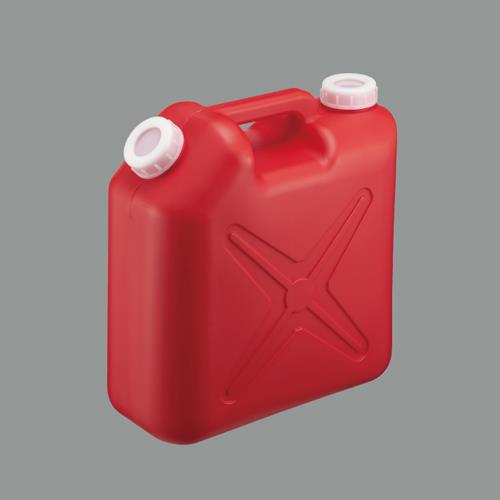 瑞穂化成工業 10L ポリタンク(赤/ノズル無) 0206R