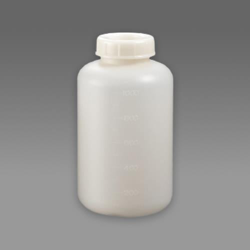 サンプラテック φ100x186mm/1000ml 広口ポリ容器(帯電防止) 25007