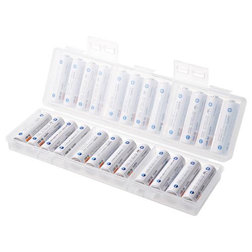サンワサプライ 205x66x36mm 電池ケース(単3用/クリア) DG-BT7C