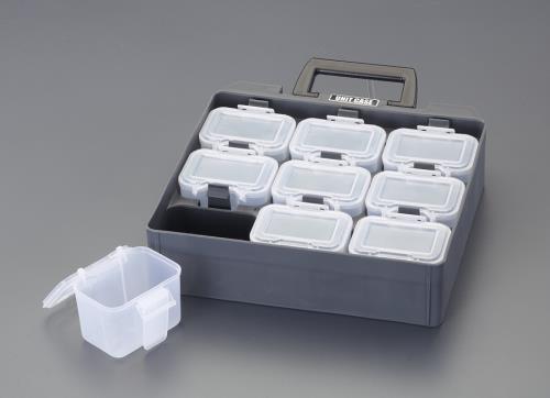 アイリスオーヤマ(IRIS OHYAMA) 285x278x73mm パーツケース(トレー3列3段) UC-9