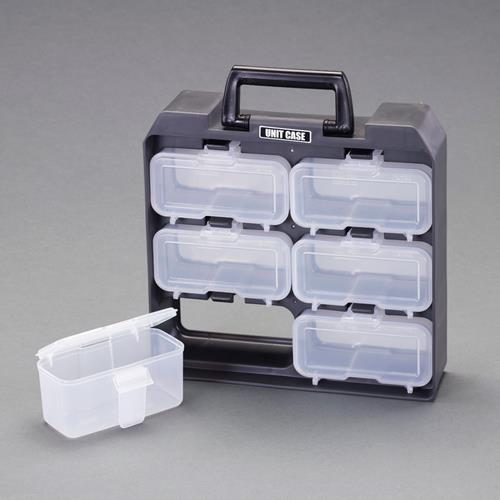 アイリスオーヤマ(IRIS OHYAMA) 285x278x73mm パーツケース(トレー2列3段) UC-6W