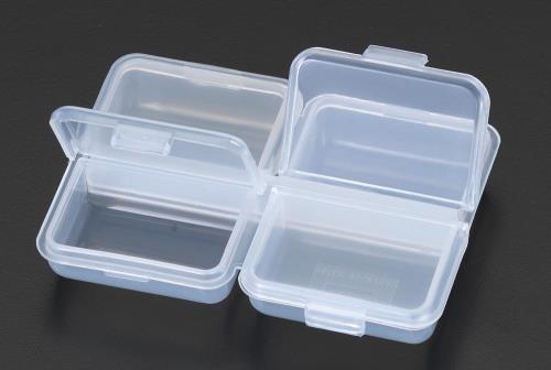 明邦化学工業(MEIHO) 4連 小物箱(ふた付) EA508MA-21A