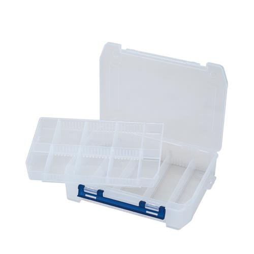 明邦化学工業(MEIHO) 255x190x 60mm パーツケース(中皿付/仕切板4枚) EA508ME-9