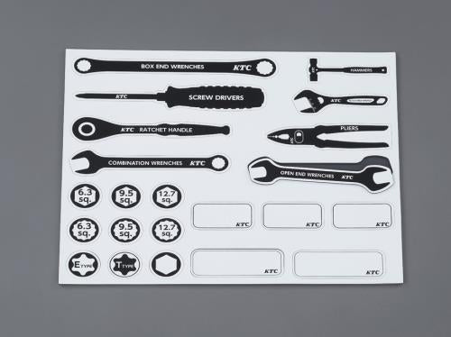 KTC(京都機械工具) 工具収納用マグネットシート EHMG-1