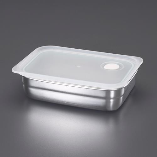 ESCO(エスコ) 180x120x 50mm/0.6L 保存容器(ステンレス製) EA508TF-3