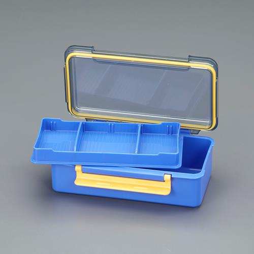 明邦化学工業(MEIHO) 210x120x 64mm 中皿付工具箱(防滴構造) EA508WB-2A