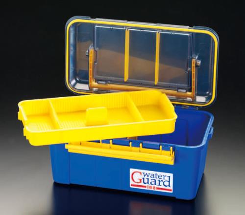 明邦化学工業(MEIHO) 414x219x200mm 中皿付工具箱(防滴構造) EA508WB-4