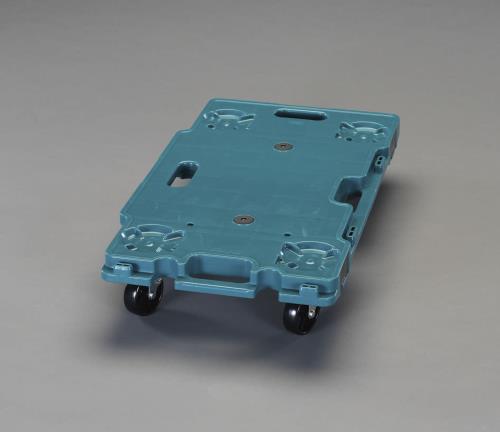 ESCO(エスコ) 680x390mm/120Kg ドーリー(連結型/PP製) EA520AB-8G