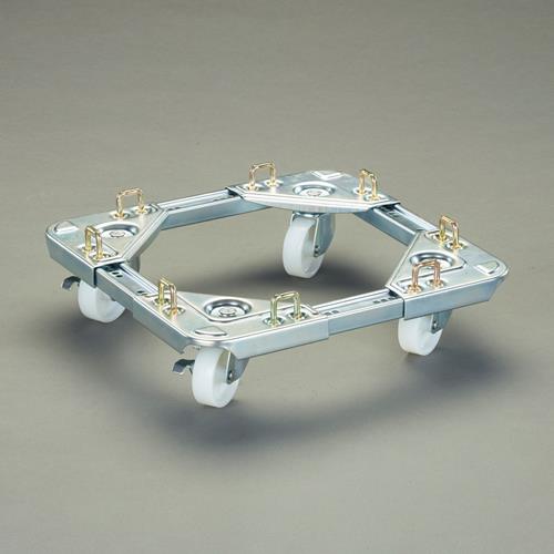 ルート工業 270x270-370x370mm/200kg ペール缶キャリー(B付) 201-01