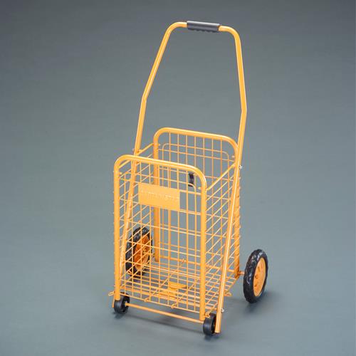 キャプテンスタッグ 460x370x870mm/15kg カゴキャリーカート(折畳式) UL-1003