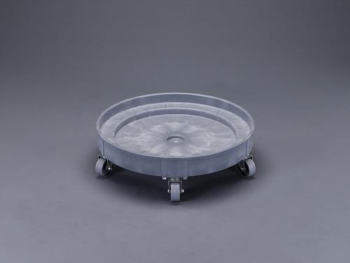 ESCO(エスコ) φ610mm ドラム缶ドーリー(ポリプロピレン製) EA520W-4