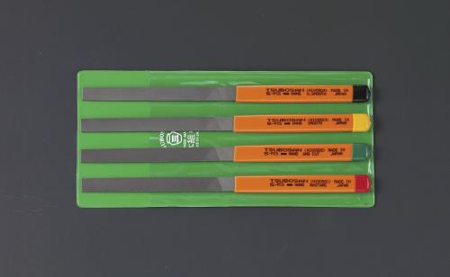 ESCO(エスコ) 215mm やすり(平・4本組/粗・中・細・油目) EA521TN-1