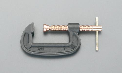 ESCO(エスコ) 0- 71mm/ 40mm シャコ万力(銅メッキスクリュー) EA526SP-3