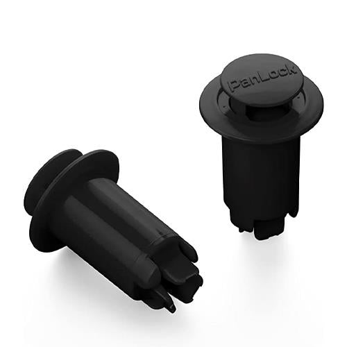ESCO(エスコ) φ10.0mm/10mmワンプッシュリベット(パンロック/黒/10個 EA527CA-32