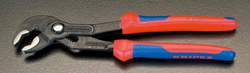 KNIPEX(クニペックス) 1・1/2”/180mm ウォーターポンププライヤー(グリップ付) 8702180