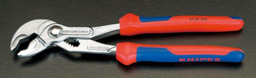 KNIPEX(クニペックス) 1・1/2”/250mm ウォーターポンププライヤー(グリップ付) 8705250