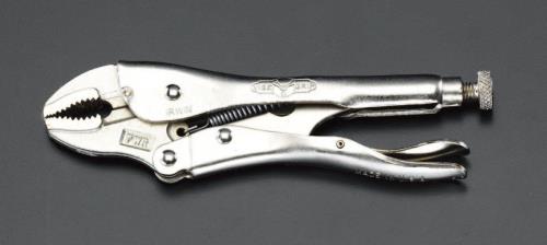 ESCO(エスコ) 0-41mm/175mm ロッキングプライヤー(カーブジョー) EA533AA-7