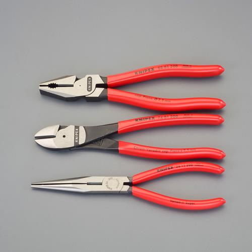 KNIPEX(クニペックス) 3本組 プライヤーセット(ツールロール付) EA534KS-12