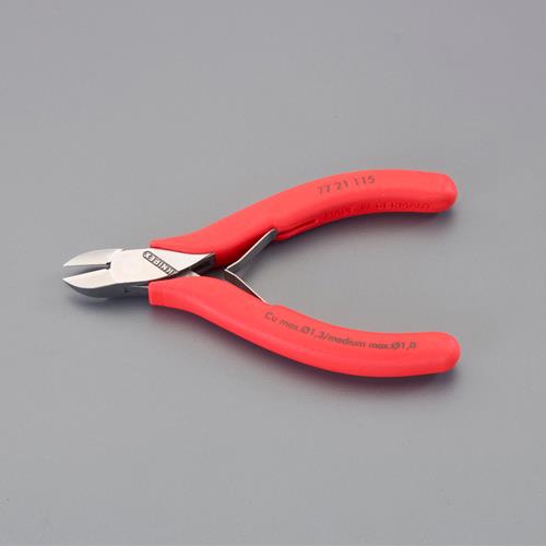 KNIPEX(クニペックス) 115mm 精密用ニッパー(バネ付) 7721115N