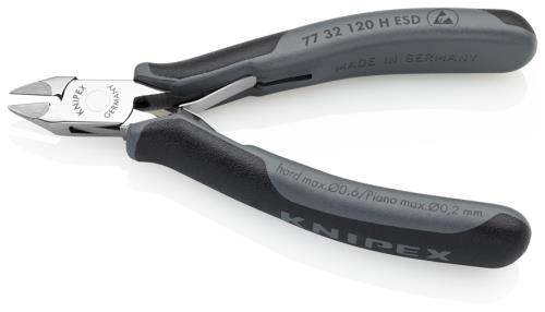 KNIPEX(クニペックス) 120mm 精密用ニッパー(超硬刃/ESD) 7732120HESD